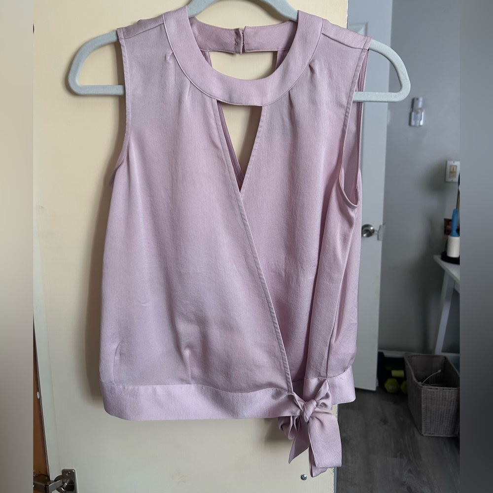 EXPRESS Blush Pink Tank Top Blouse